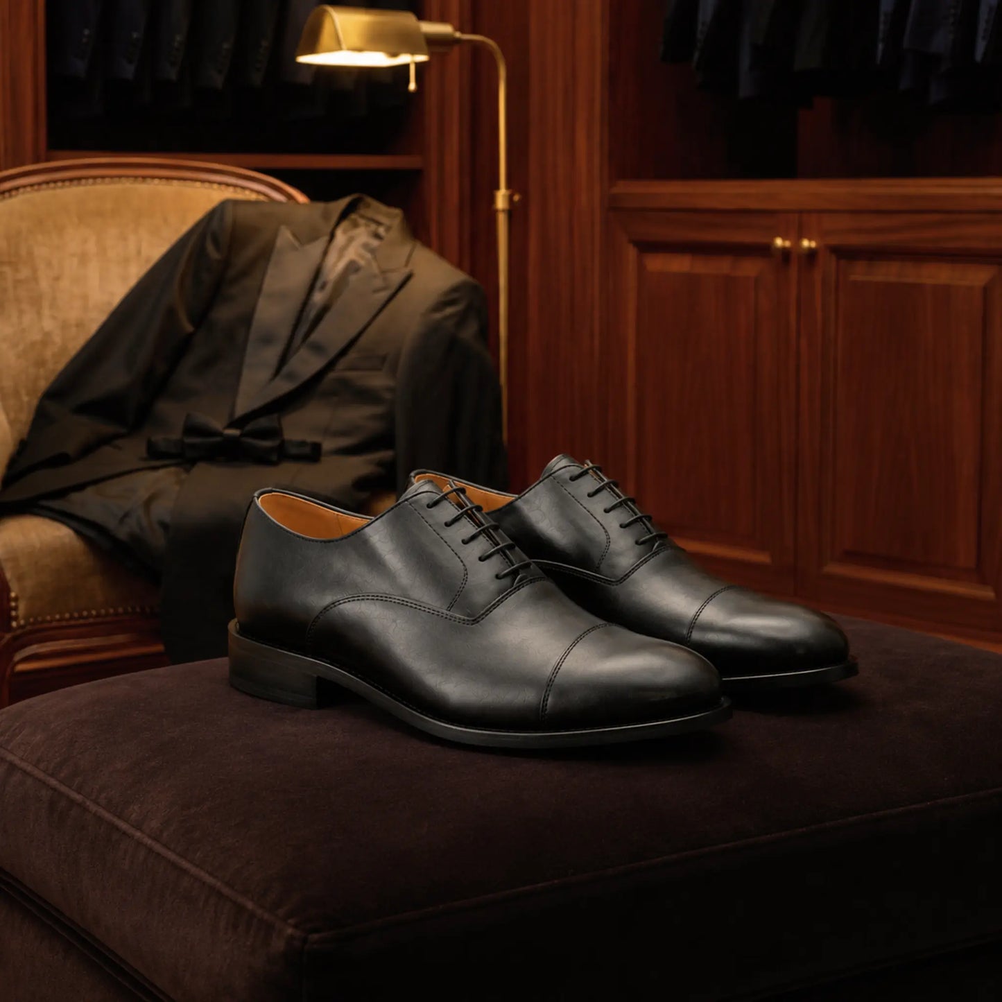 Harris Oxford Cap Toe – Box Calf Leather