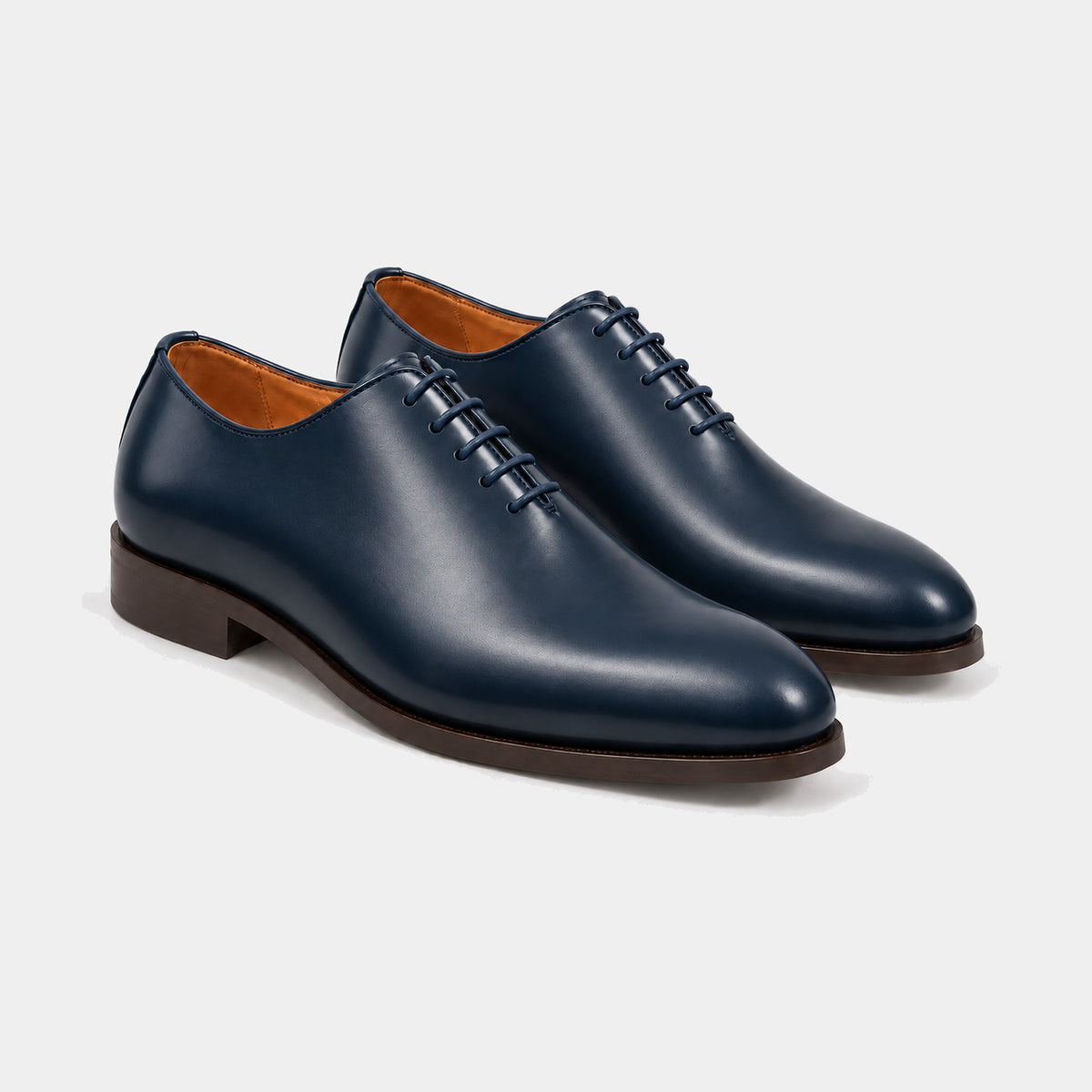 Wholecut Oxford – Polished Leather