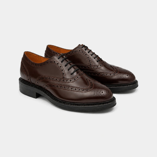 Country Full Brogue – Polished Leather