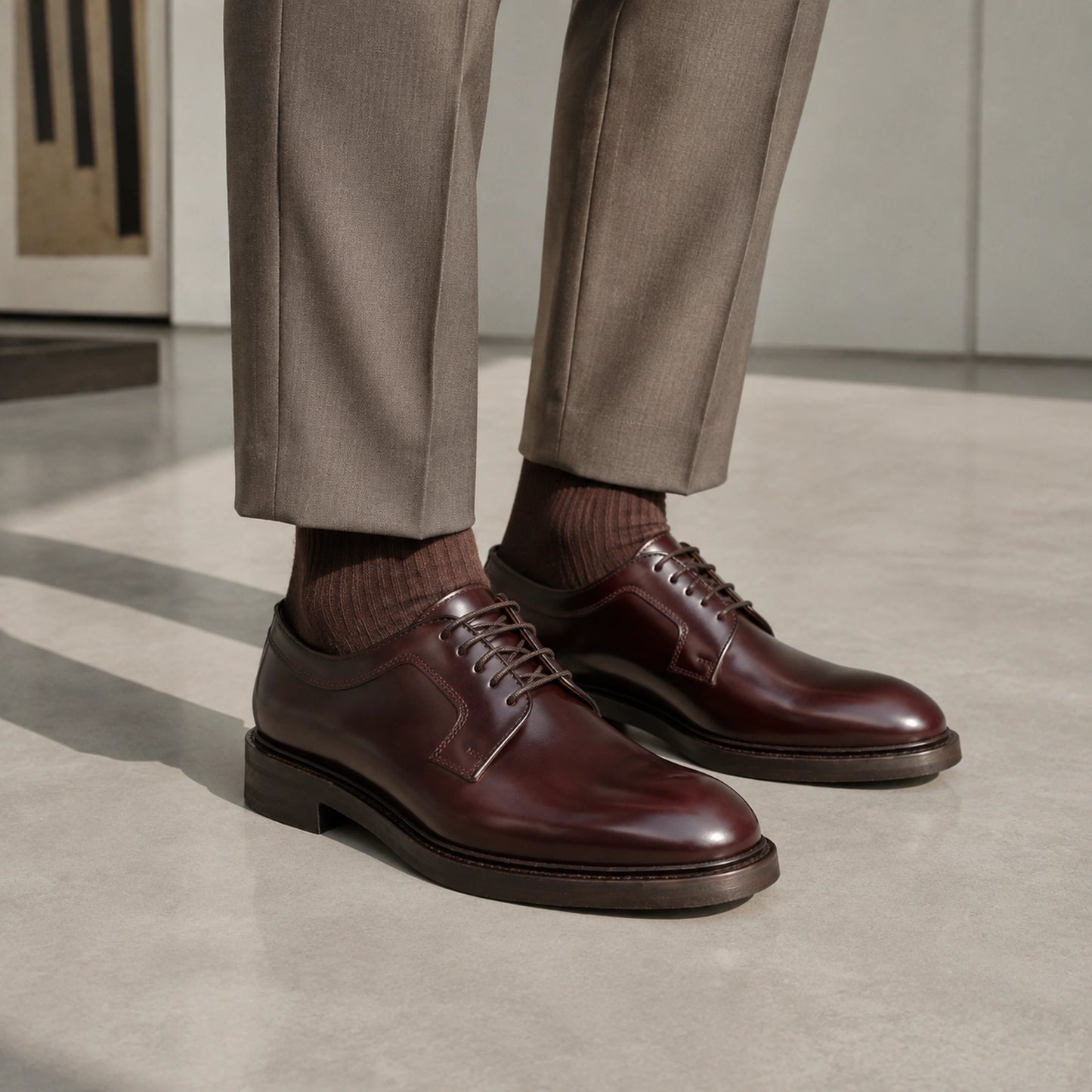Plain-Toe Derby – Rois Leather