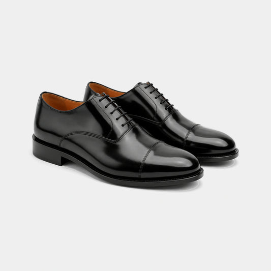 Oxford Cap Toe – Polished Leather