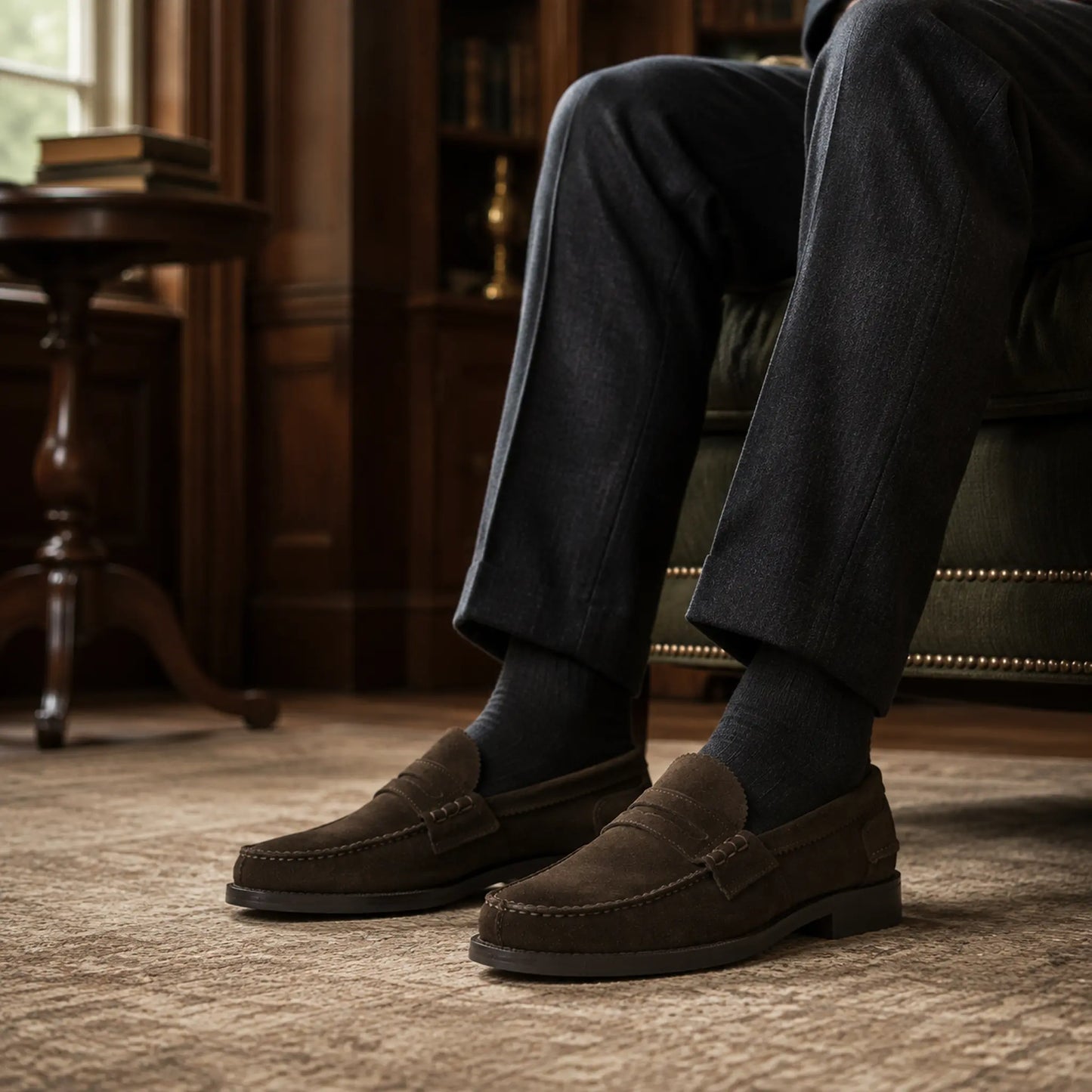 Penny Loafer – Suede