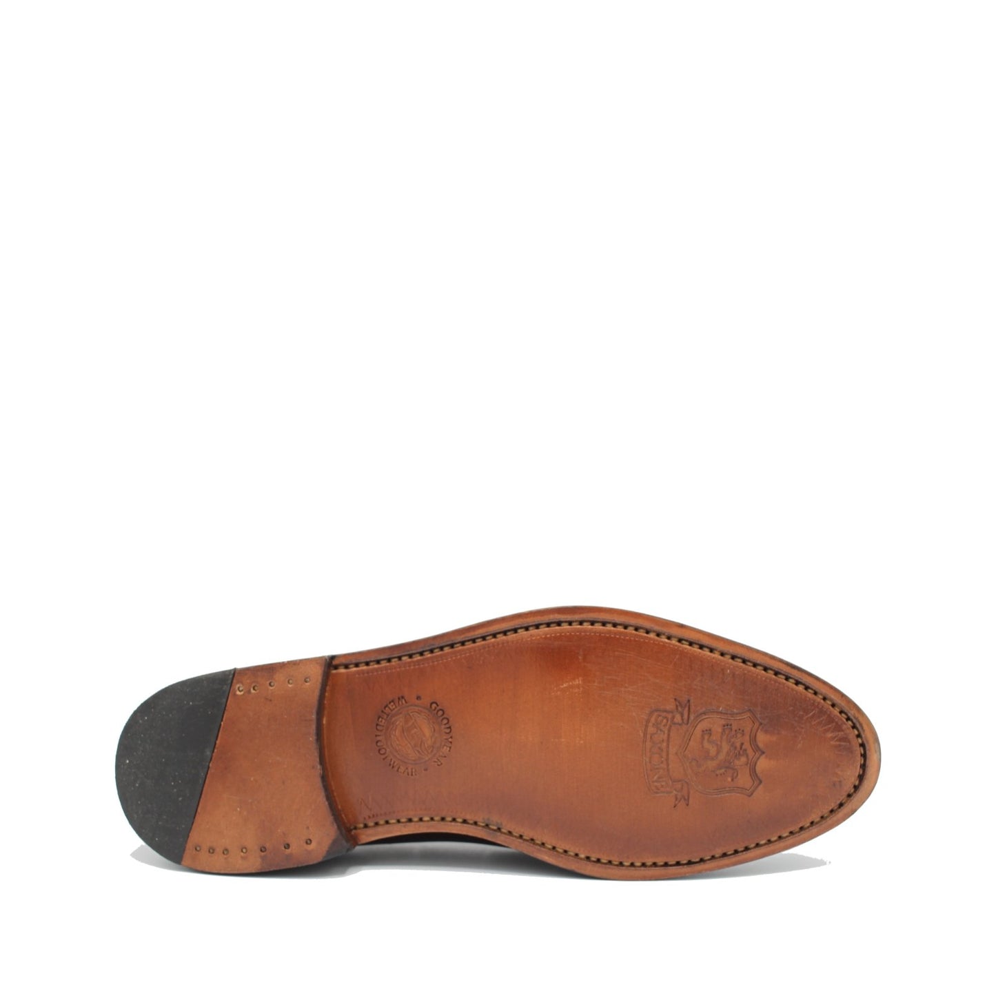 ARRAN LOAFER 1407/23 DARK WALNUT CALF - Saxone of Scotland