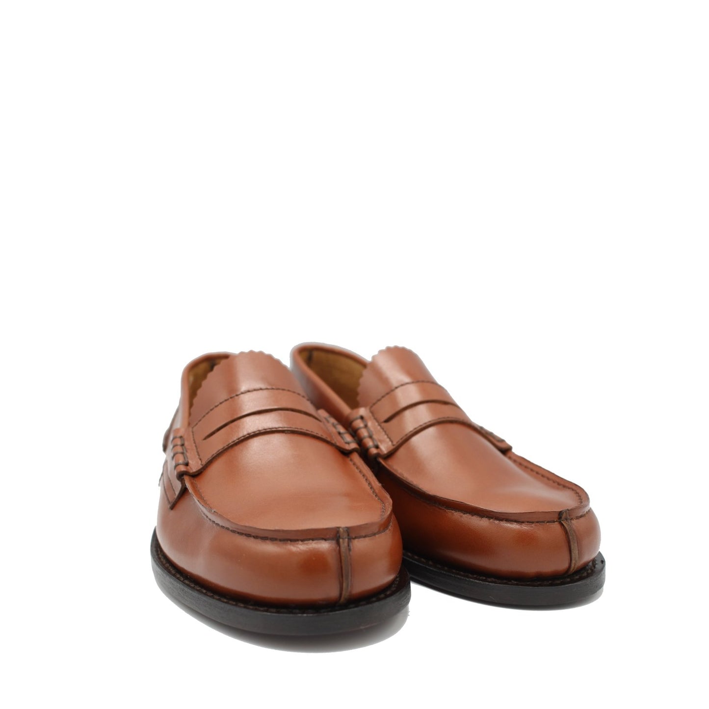 ARRAN LOAFER 1407/40 REDWOOD CALF - Saxone of Scotland