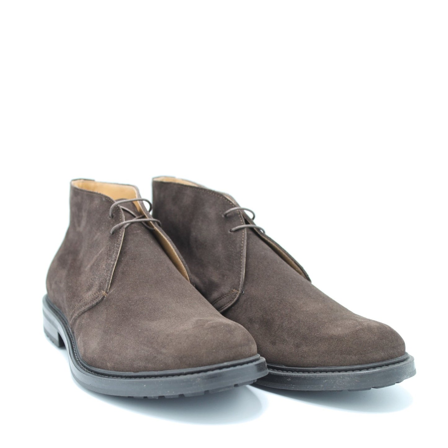 HIGHLAND BOOT DARK BROWN SUEDE - Saxone of Scotland
