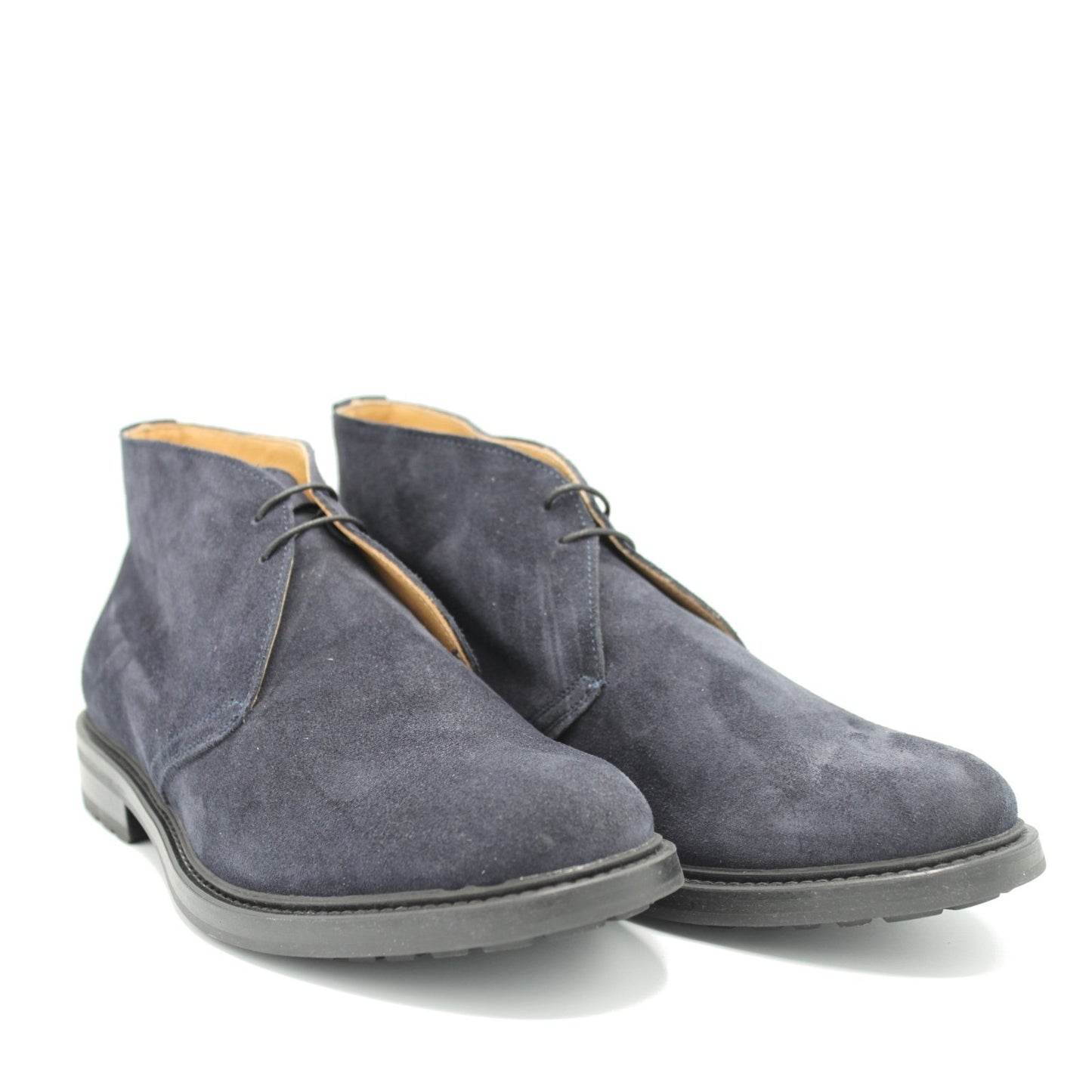 HIGHLAND BOOT NAVY SUEDE - Saxone of Scotland