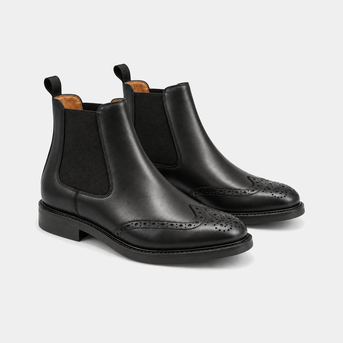 Wingtip Chelsea Boot – Calf Leather
