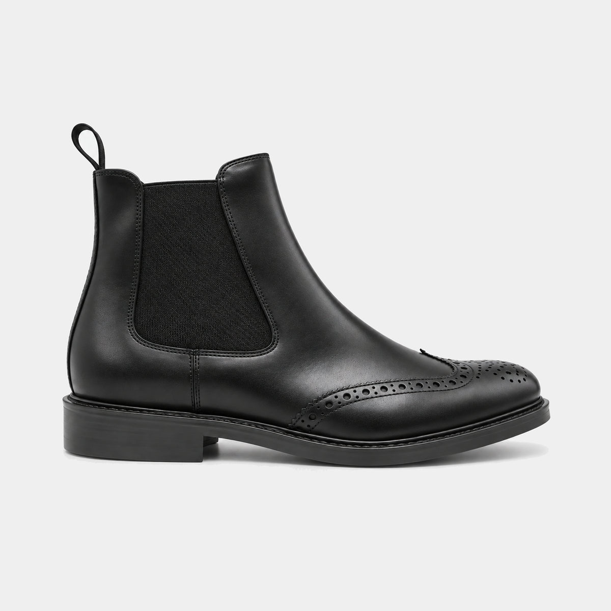Wingtip Chelsea Boot – Calf Leather