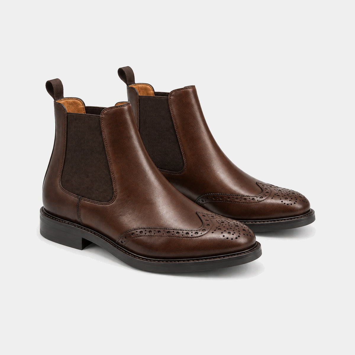 Wingtip Chelsea Boot – Calf Leather