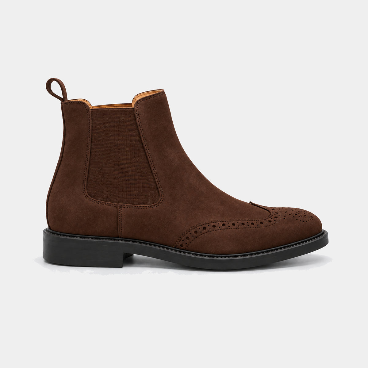 Wingtip Chelsea Boot – Suede