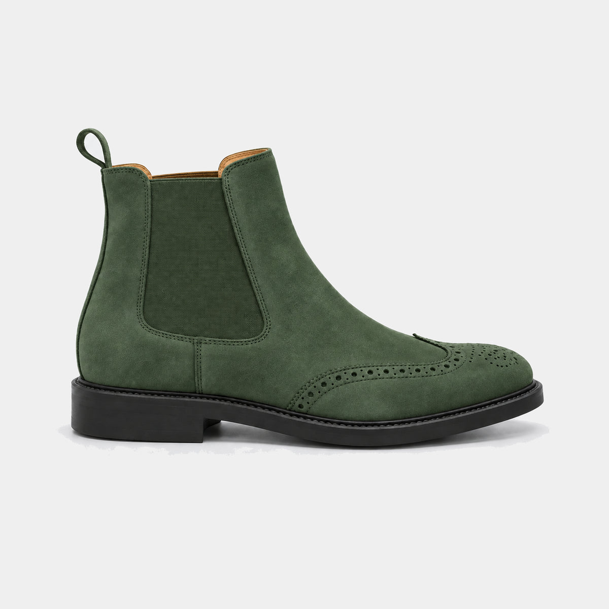 Wingtip Chelsea Boot – Suede