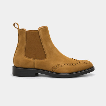 Wingtip Chelsea Boot – Suede