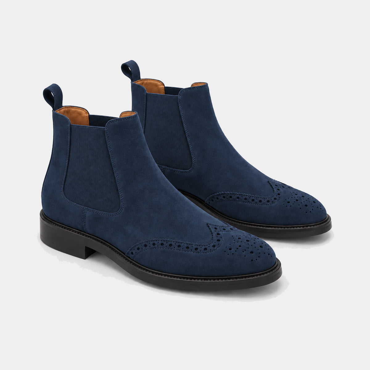 Wingtip Chelsea Boot – Suede