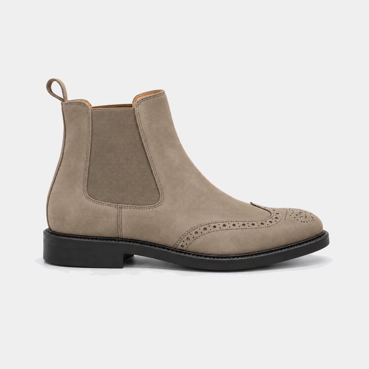 Wingtip Chelsea Boot – Suede