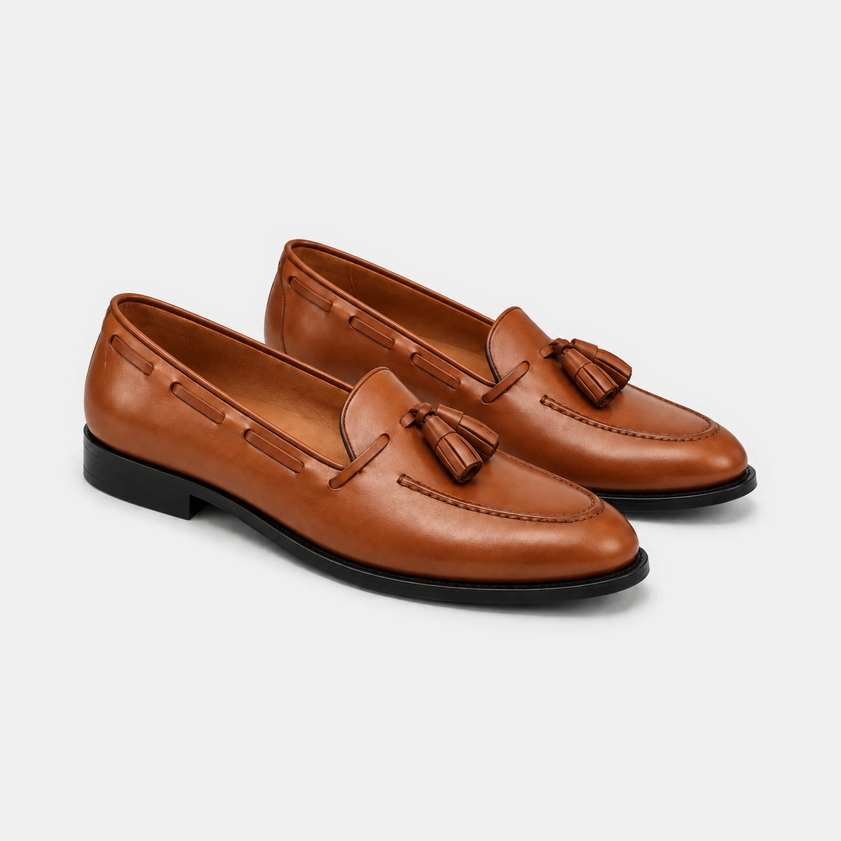 Woman Tassel Loafer – Box Calf Leather