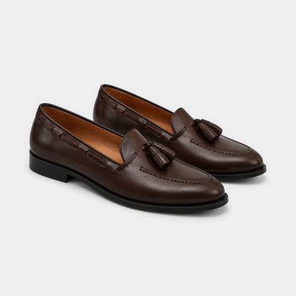 Woman Tassel Loafer – Box Calf Leather