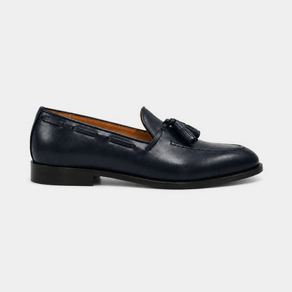 Woman Tassel Loafer – Box Calf Leather