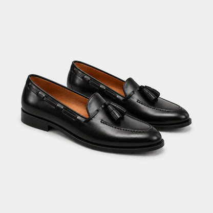 Woman Tassel Loafer – Polished Leather