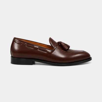 Woman Tassel Loafer – Polished Leather