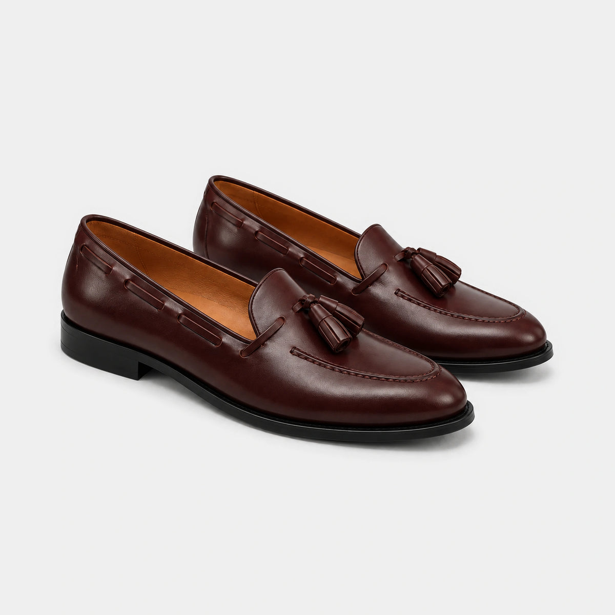 Woman Tassel Loafer – Polished Leather