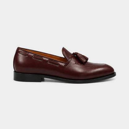 Woman Tassel Loafer – Polished Leather
