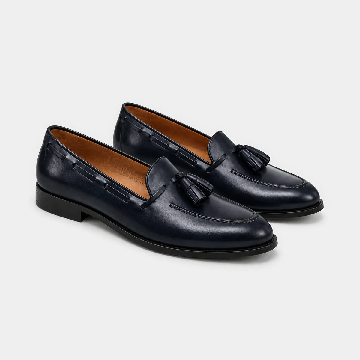 Woman Tassel Loafer – Polished Leather