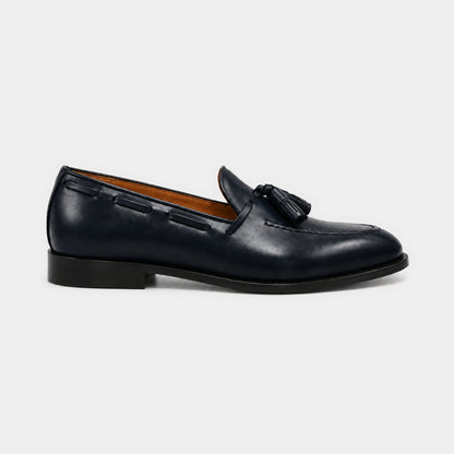 Woman Tassel Loafer – Polished Leather