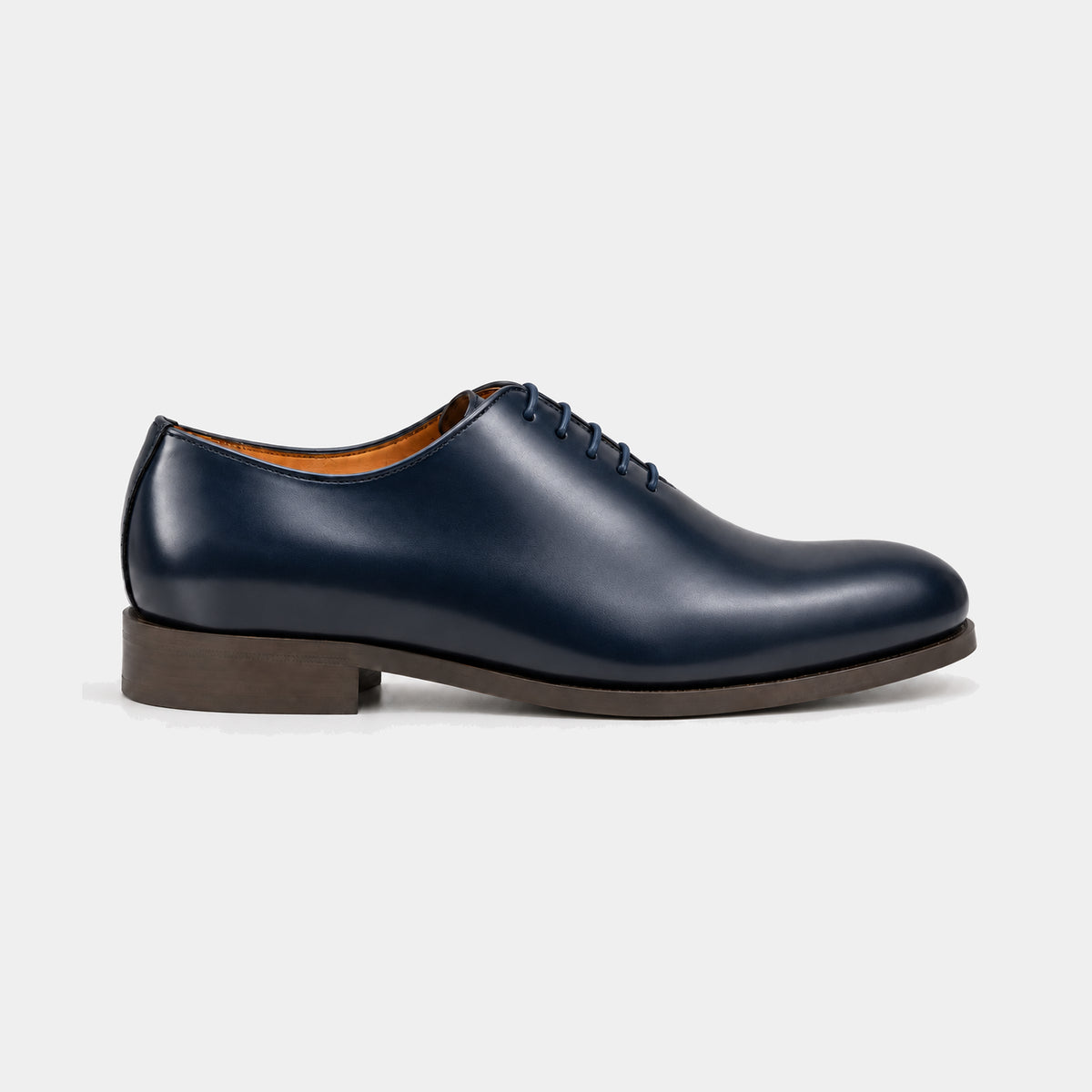 Wholecut Oxford – Polished Leather