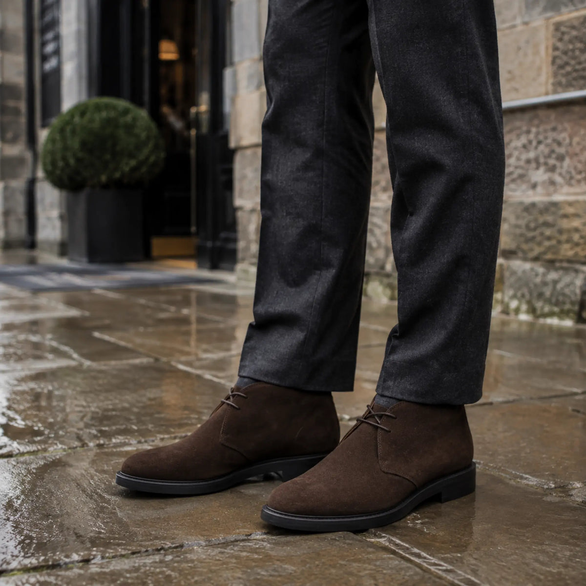 Chukka boot Highland – Camoscio