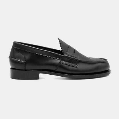 Arran Penny Loafer – Box Calf Leather