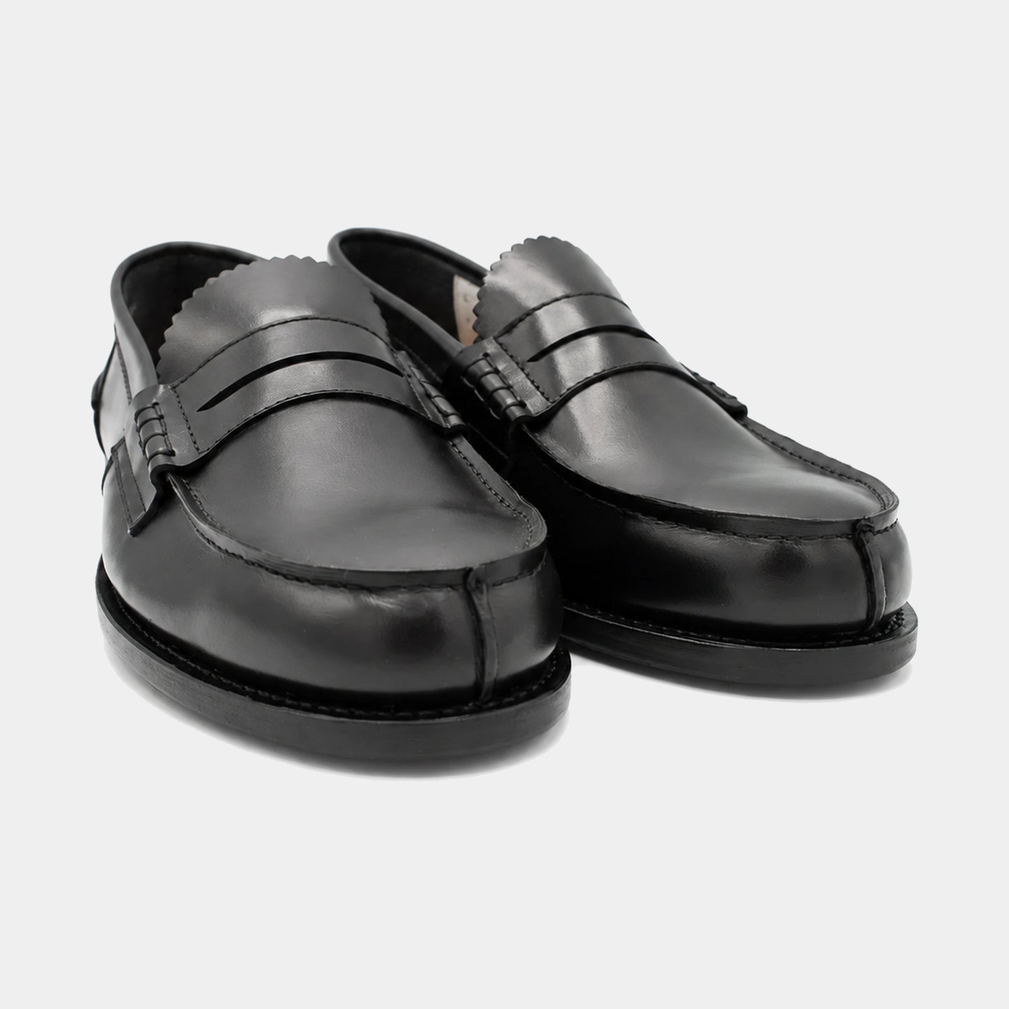 Arran Penny Loafer – Box Calf Leather
