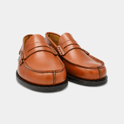 Arran Penny Loafer – Box Calf Leather