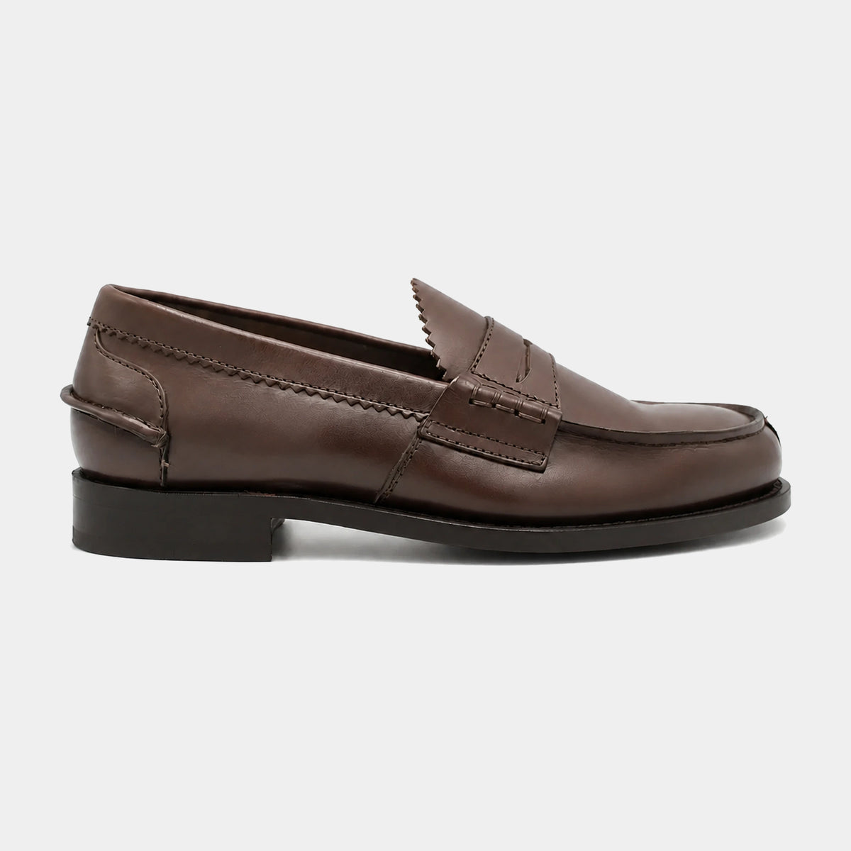 Arran Penny Loafer – Box Calf Leather