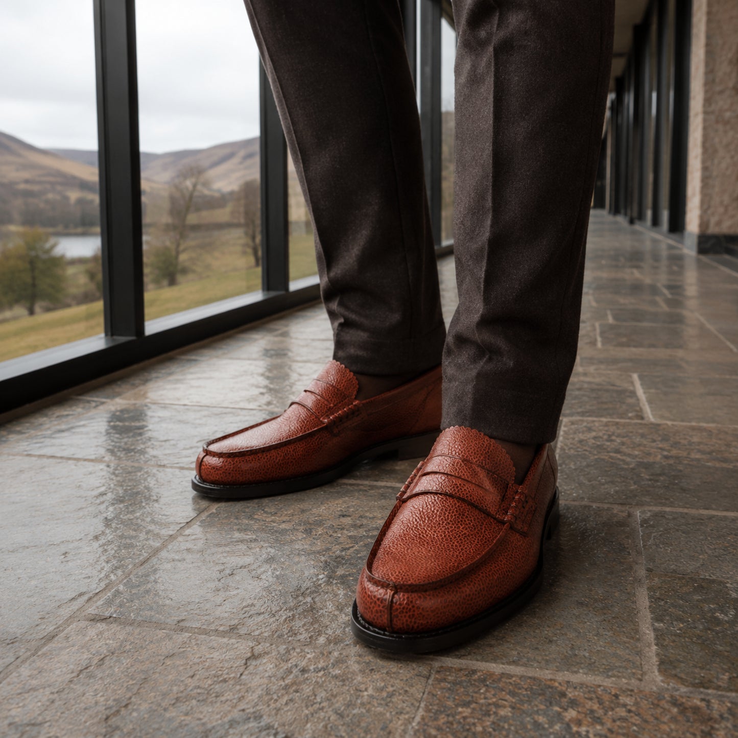 Arran Penny Loafer – Full Grain Leather