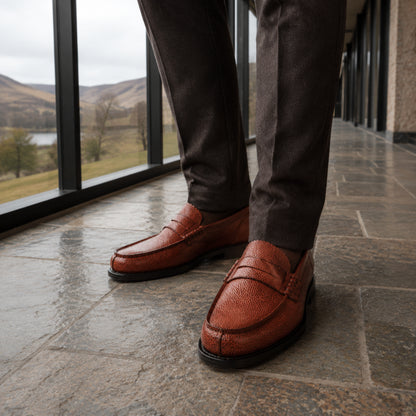 Arran Penny Loafer – Full Grain Leather