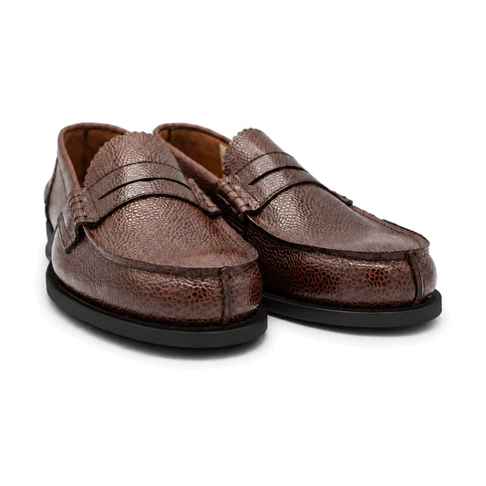ARRAN LOAFER BROWN GRAIN GOODYEAR
