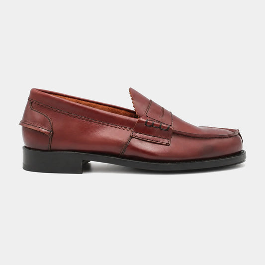 ARRAN LOAFER BURGUNDY CALF GOODYEAR