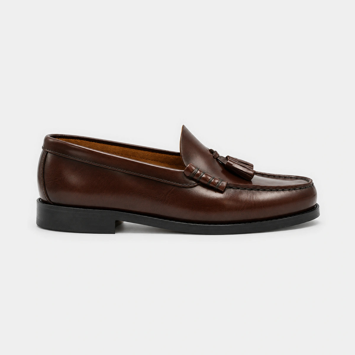 Woman College Tassel Loafer – Polished Leather