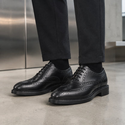 COUNTRY FULL BROGUE BOX CALF GOODYEAR