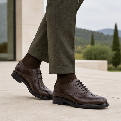 COUNTRY FULL BROGUE BOX CALF GOODYEAR