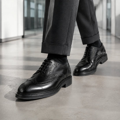 Country Full Brogue – Polished Leather