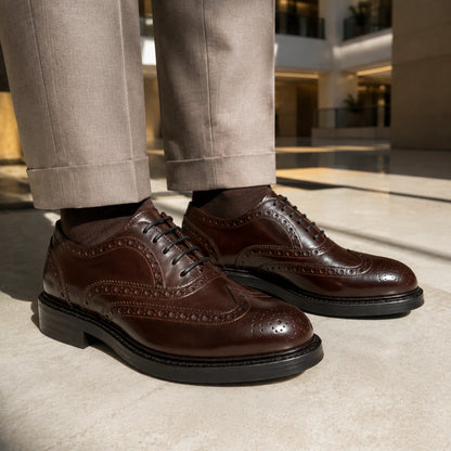 Country Full Brogue – Polished Leather