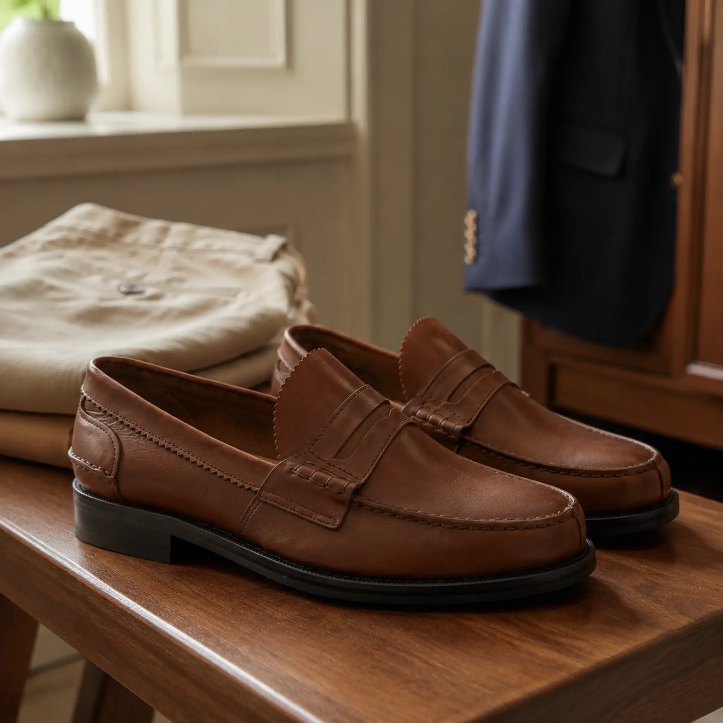 Penny Loafer – Calf Leather