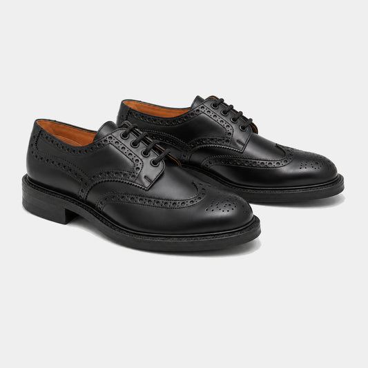 Derby Full Brogue – Box Calf Leather