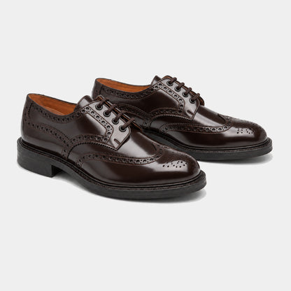 Derby Full Brogue – Polished Leather