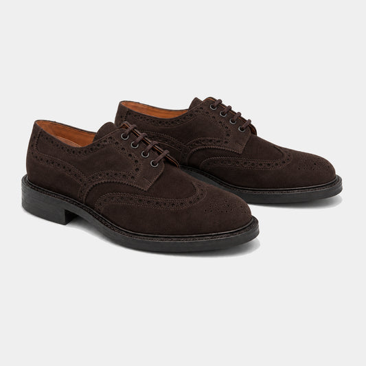 Derby Full Brogue – Suede