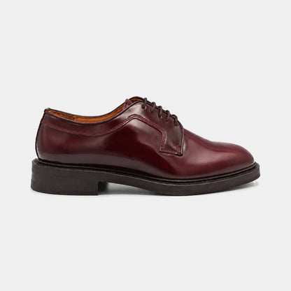 Plain-Toe Derby – Polished Leather