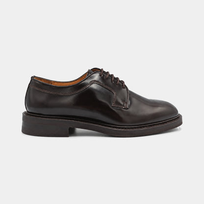 Plain-Toe Derby – Polished Leather