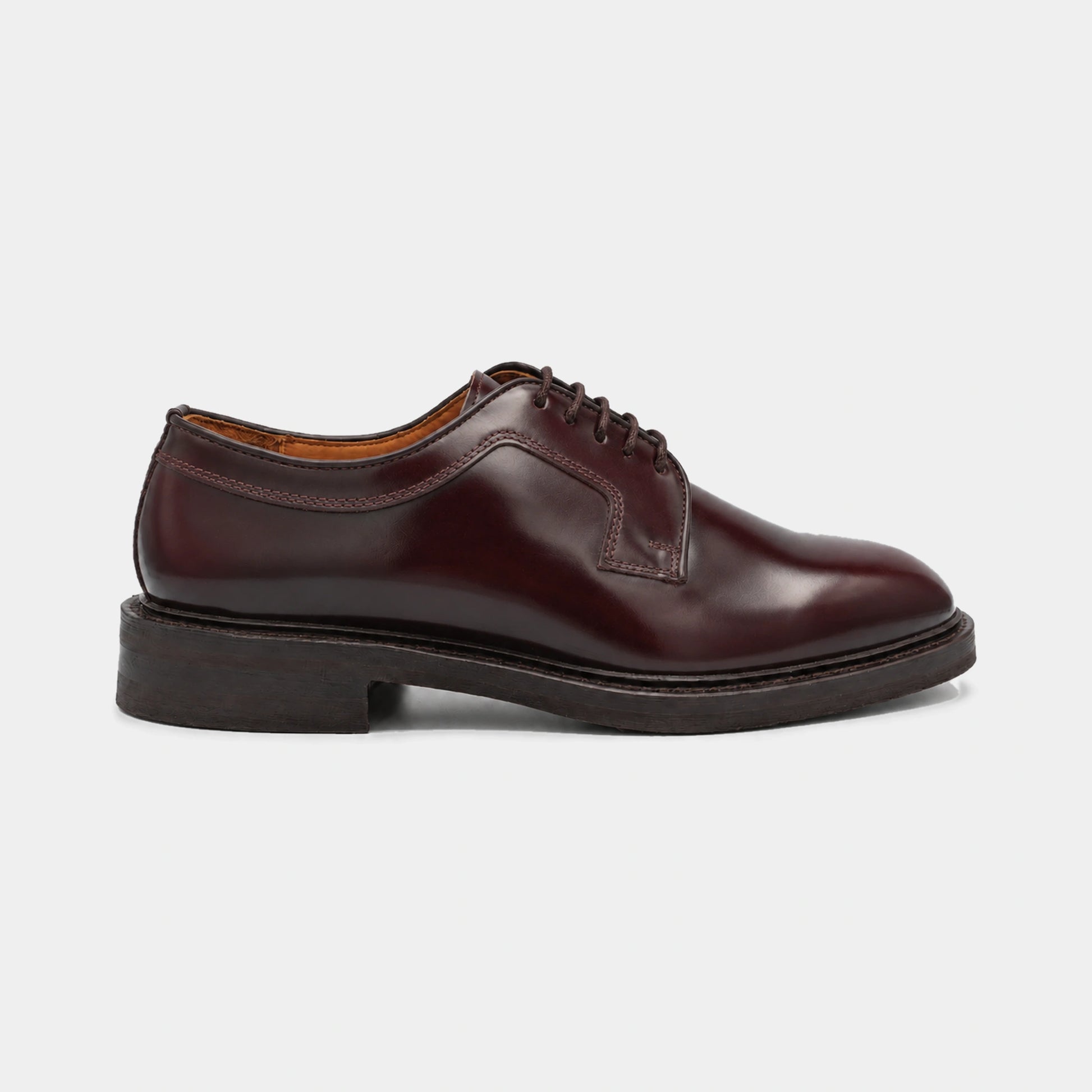 Plain-Toe Derby – Rois Leather – side view