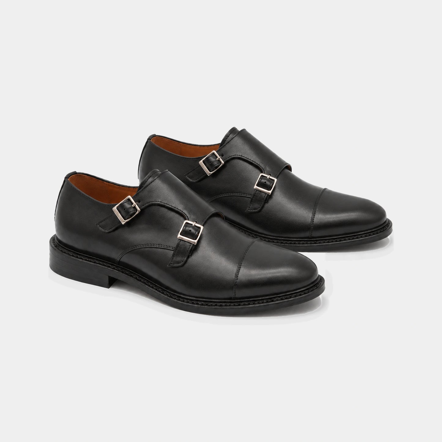 DOUBLE MONK STRAP BOX CALF GOODYEAR